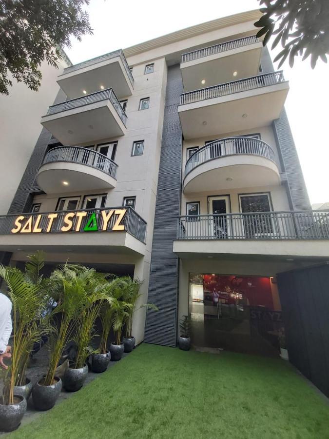 Saltstayz Hotel Huda City Center Gurgaon Eksteriør bilde